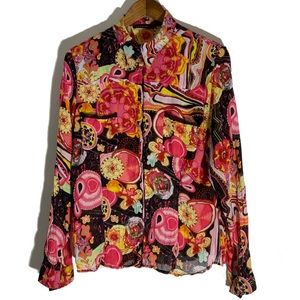 Vibrant Multicolor Women's Top